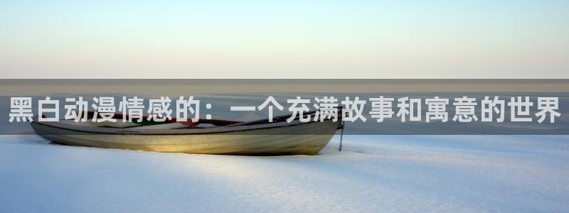 动漫天堂软件：黑白动漫情感的：一个充满故事和寓意的世界